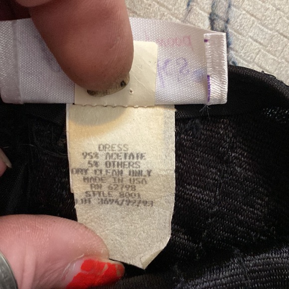 Women’s Little BLACK Dress, Fredricks of Hollywood Sequined SEXY🔥SHAPELY size M - Picture 9 of 16